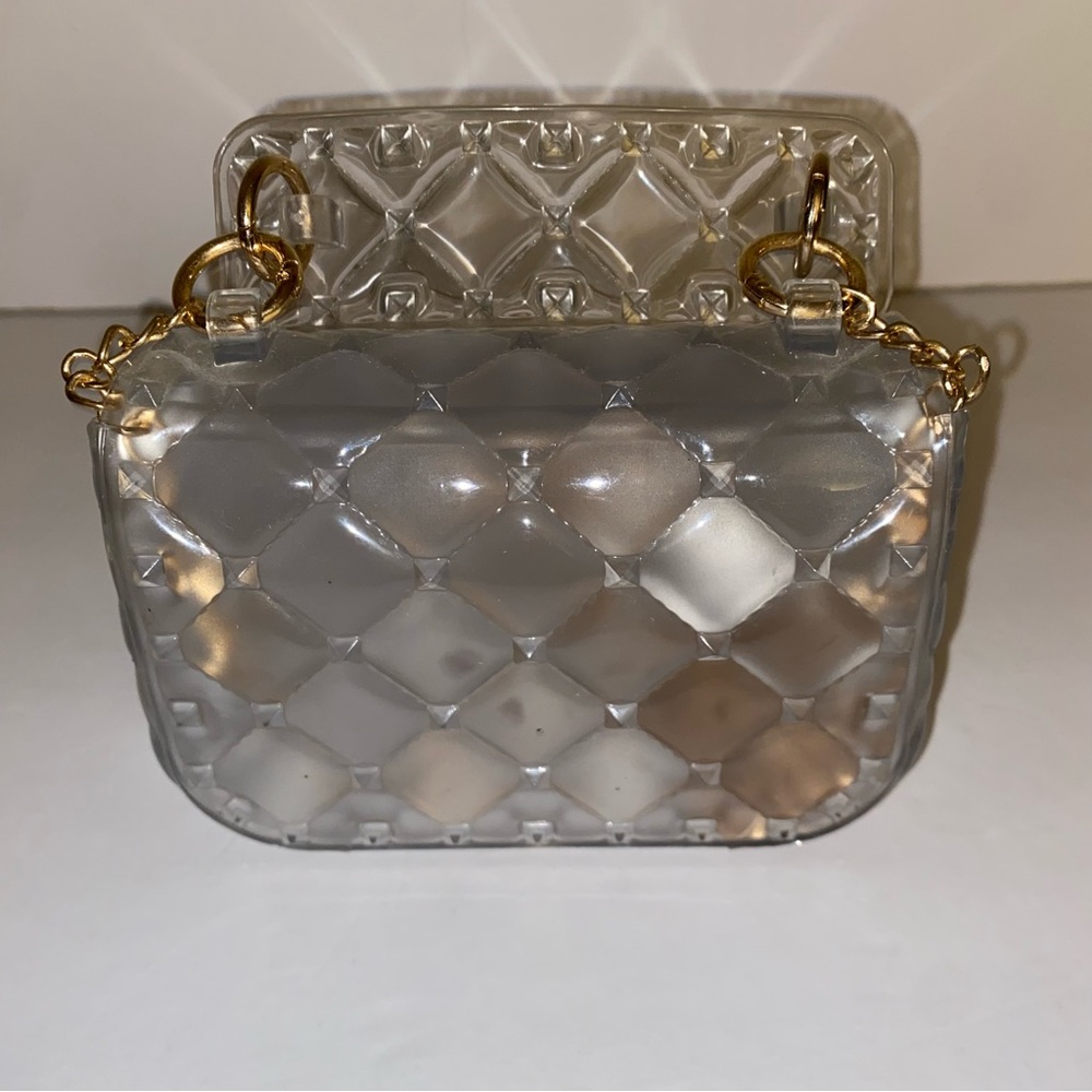 Elegant Clear Mini Handbag - Picture 6 of 12